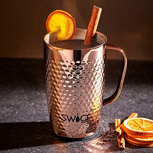 Swig Life 18oz Hot Toddy Travel Mug with Handle and Lid, Stainless