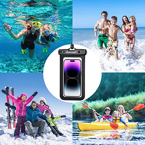 Hiearcool Waterproof Phone Pouch for iPhone, Waterproof Cell Phone