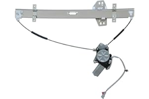 MOJTBE 741-011 Front Passenger Side Power Window Regulator with Motor Assembly Compatible with 1999-2004 Honda Odyssey,OE 11A397, 11R332, 212-0008, 7552-3001R, 82-1566DR, APWR0131, H462933, SK741011, WL41134