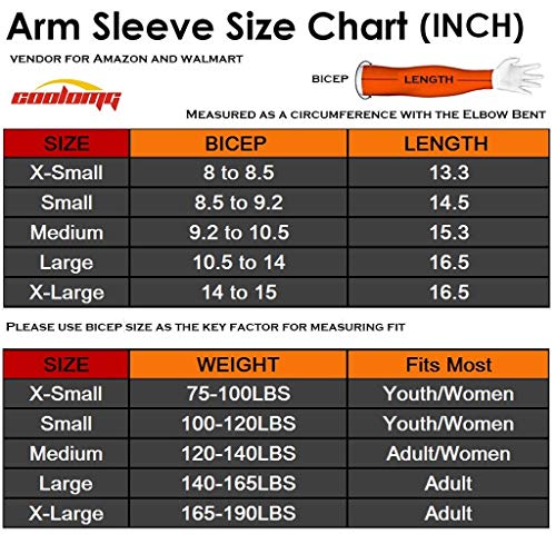 image for COOLOMG 1PCS Elbow Pads Protector Gear Arm Guard Sleeve Volleyball Bas