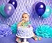 JeVenis Glitter Mermaid Cake Topper Mermai Happy Birthday Cake Decoration for Mermaid Baby Shower Birthday Party Supplies (Style 3)