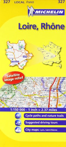 Michelin Map France: Loire, Rhne 327 (Maps/Local (Michelin)) (English and French Edition)