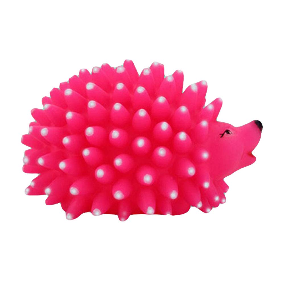Squeaky Dog Toys, Little Hedgehog Pet Dog Toys Cartoon Sound Squeaky Toys Chewing Toy Doll Pet Supplies for Pets (Random Color)