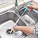 C-Pioneer 1pcs 71cm Flexible Sink Overflow Drain Unblocker Clean Brush Cleaner Kitchen Tool