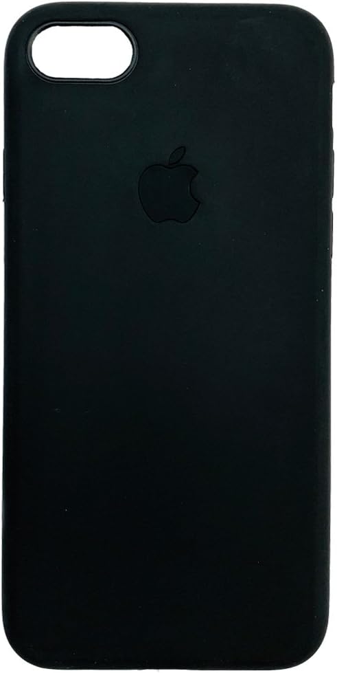 PIVCO Black Premium Silicone Case and Cover for iPhone 7 and iPhone 8