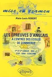 Les  épreuves d'anglais à l'entrée des écoles de commerce