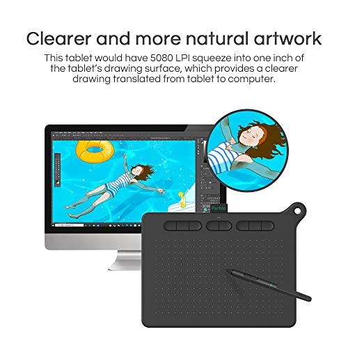 Graphics Drawing Tablet, Parblo Ninos M 9\