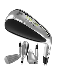 Tour Edge HL3 - Hilo para hombre (madera de hierro, derecha, regular, grafito, 4 híbridos)