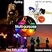 IN HAND Water Resistant Clip-On Dog & Cat Collar LED Lights, Upgraded LED Dog Collar Safety Night Walking Lights by, Light Up Dog Collar with 3 Flashing Modes, Battery Included