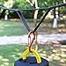 EILIKS Camping Lanyard with Hook, Camping Rope Tent Cord Camping Lanyard Storage Tent Accessories Hanging Lanyard Daisy Chain - for Camping Travel & Home Use, 118 inch with 12Pcs S-Shaped Carabiners