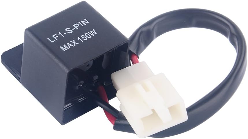 Keenso 2 Pins Universal 12 V Electronic LED Flashing Relay Motorcycle Flashing Indicator, Popular, normal - Image 3