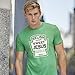 Kerusso Relish Sweet Jesus Let's Exalt His Name Together Retro Heather Green Cotton Crew Neck T-Shirt, Large