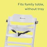 Bebeconfort Timba Evolutive Wooden Highchair 6 Months 10 Years White view 4