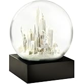 CoolSnowGlobes New York City White Cool Snow Globe