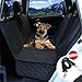 (Luxury 150cm 140cm ) - Dog Seat Cover Upsimples Pet Car Seat Cover Heavy Duty Scratch Proof Dog Hammock Non-slip Waterproof Back Seat Cover for Car SUV Minivans, Black