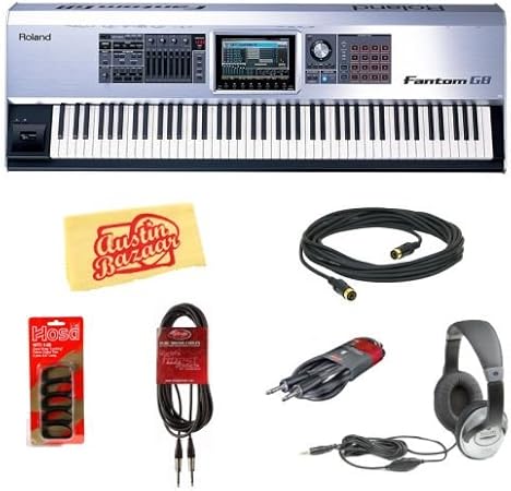 Amazon Com Roland Fantom G8 Music Workstation Bundle With Headphones Foot Instrument Cable 10 Foot Midi Cable 10 Foot Xlr Cable Velcro Cable Ties And Polishing Cloth Everything Else Amazon Com Roland Fantom G8 Music Workstation Bundle With Headphones Foot Instrument Cable 10 Foot Midi Cable 10 Foot Xlr Cable Velcro Cable Ties And Polishing Cloth Everything Else