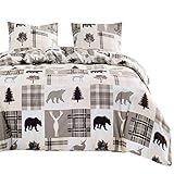 Wake In Cloud - Rustic Patchwork Comforter