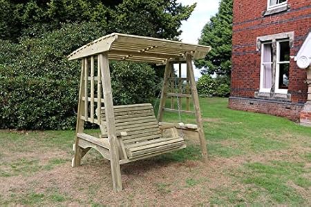Amazon De Hollywoodschaukel Gartenschaukel Holz Gartenmobel