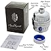 Aqua Elegante Luxury Shower Filter - 6 Month Cartridge And Filters, Best To Remove Chlorine - Head Softener For Hard Water Showerhead - Chrome