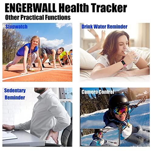 ENGERWALL Fitness Tracker with Step Counter /Calories /Stopwatch