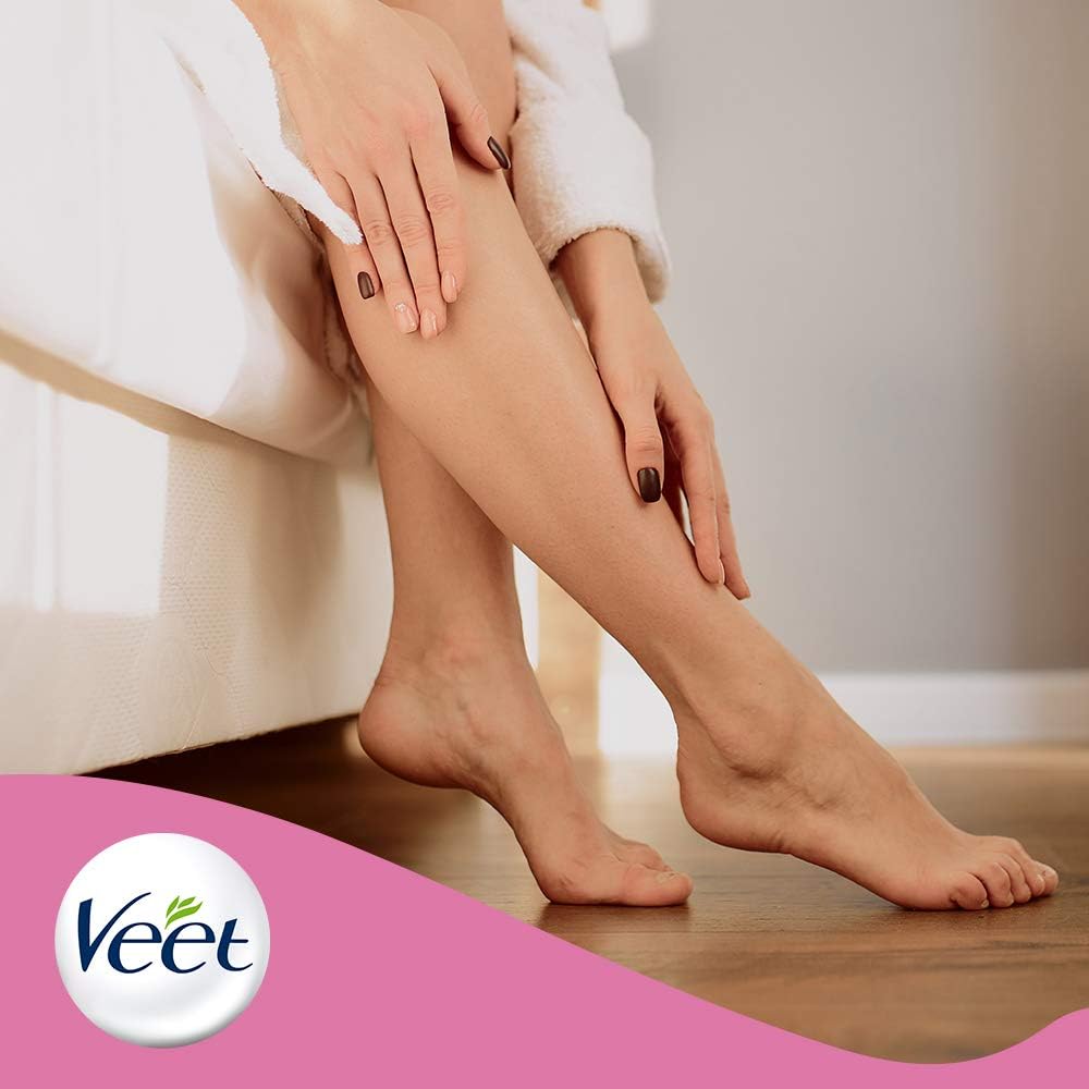 Veet Hair Removal Cream for Sensitive Skin Body & Legs (200ml) x 2, 400 ml (Pack of 1) - Image 4
