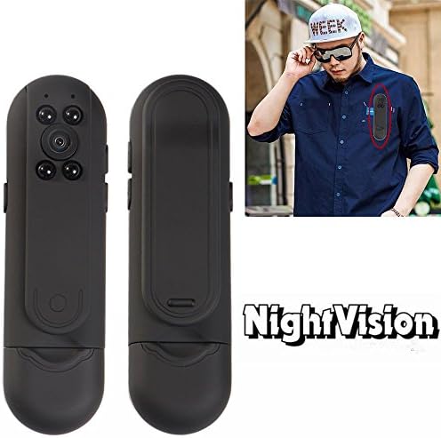 WNAT Full HD 1080P DVR Hidden Spy Camera Pen Infrared Night Vision Camcorders Portable Mini DV Motion Detection Video Recorder Cam Black