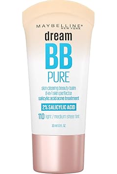 Maybelline Dream Pure BB Cream, Light/Medium, 1 Ounce