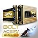 OPT7 Bolt AC 55w Hi-Power H11 (H8, H9) HID Kit - Relay Bundle - All Bulb Sizes and Colors - 2 Yr Warranty [6000K Lightning Blue Xenon Light]