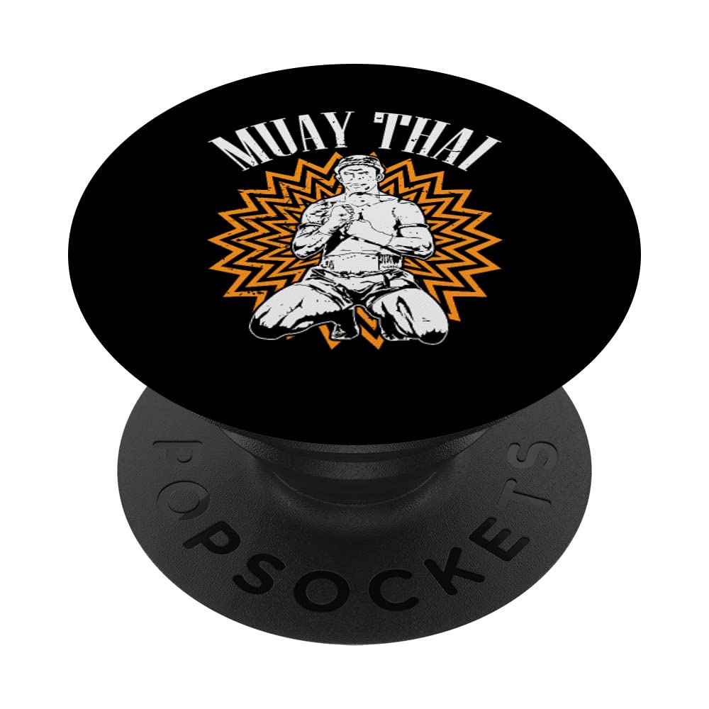 Thaiboxing Muay Thai Sports Fight PopSockets Swappable PopGrip