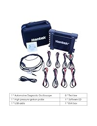 Hantek 1008C PC osciloscopio digital automático de diagnóstico captura de datos generador programable, USB, 8 canales