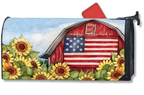 MailWraps Old Glory Barn MailWrap Mailbox Cover 01420