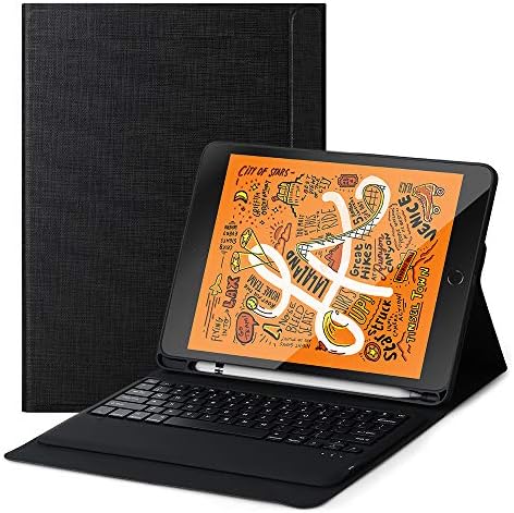 Feitenn Ipad Mini 5 Keyboard Tablet Keyboard Case Sleep Wake Smart Cover Charge Supported Pencil Slot Holder Pu Folio Stand Detachable Wireless Bluetooth Keyboard For Ipad Mini 5 9 7 19 Black Amazon Com Au