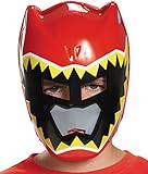 Disguise Red Ranger Dino Charge Vacuform Mask Costume