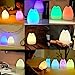 KssFire Portable 2 Models LED Children Night Light Rechargeable Baby Silicone Night Lamp Soft Nursery Lamp Sensitive Tap Control for Baby Bedroom (Model 1)