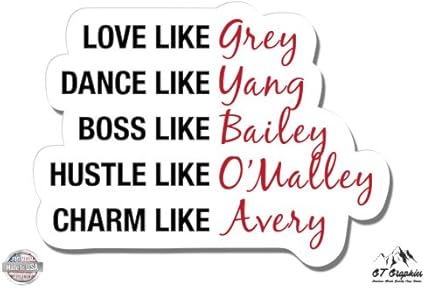 waterproof grey s anatomy stickers stickers paper party supplies lifepharmafze com