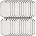 Military Dog Tags Stainless Steel Shiny Finish 25 Count