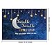 Allenjoy 7x5ft Photography Backdrop Background Twinkle Twinkle Little Star Gold Glitter Birthday Party Supplies Banner Newborn Gender Reveal Decorations Props Photo Booth Baby Shower Photocall