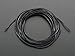 Adafruit Silicone Cover Stranded-Core Wire - 2m 30AWG Black