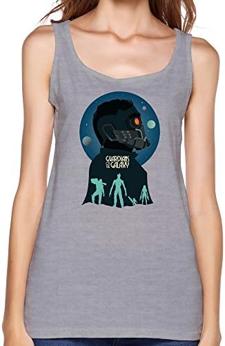 JeFF Guardians Of The Galaxy 2014 Film Women Tanks Gray X-Large