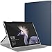 MoKo Microsoft Surface Pro 6 case - Smart Slim Shell Lightweight Stand Cover Case for Surface Pro 6 / Pro 2017(Pro 5) / Pro LTE/Pro 4 Tablet, Compatible with Type Cover Keyboard, Indigo