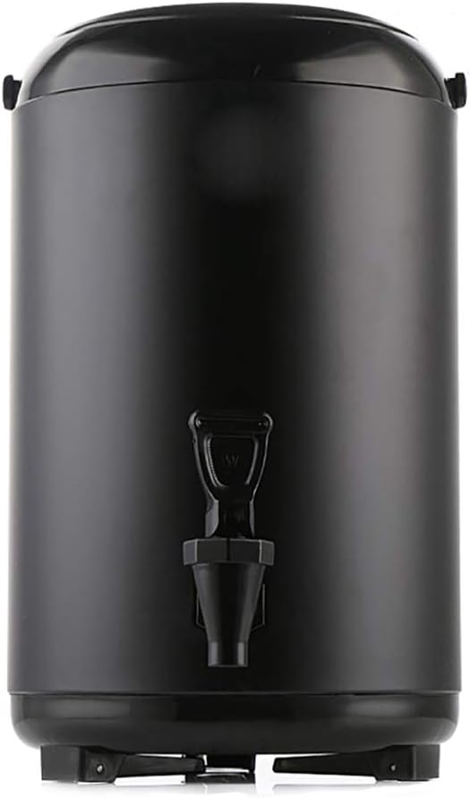 Hot Drink Dispenser Stainless Steel Insulated Barrel Double Walled 2.2