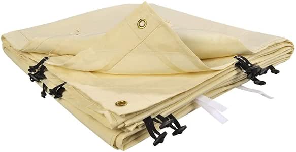 OSE - Lona de Repuesto para toldo o cenador (4 x 3 m), Color Beige