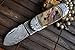 Handmade Damascus Pocket Knife - Beautiful Folding Knife