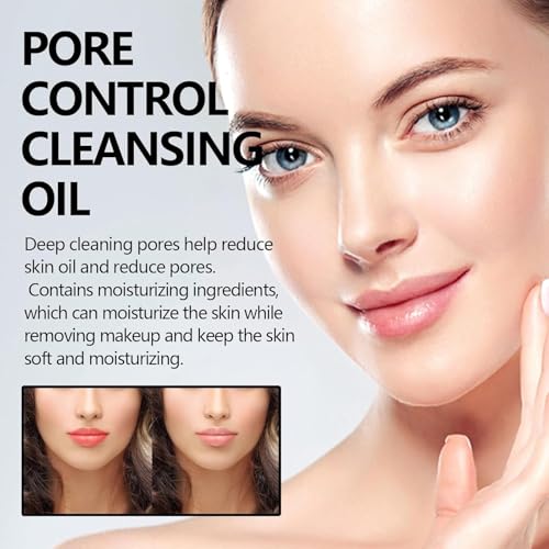 LBOYLOVE® Centella Cleansing Oil, Natural Oil Cleaner, Face Cleanser Women, Oil-Based Facial Cleanser Gentle Makeup Removal, Make Up Remover, Cleansing Oil for Face, Face Wash Women, Gentle Cleanser