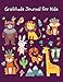 Gratitude Journal for Kids: Cute Woodland Animals Gratitude Journal with Prompts for Boys & Girls ~ Large Sketchbook for Drawing, Sketching & Doodling by LadyMBerries Publishing