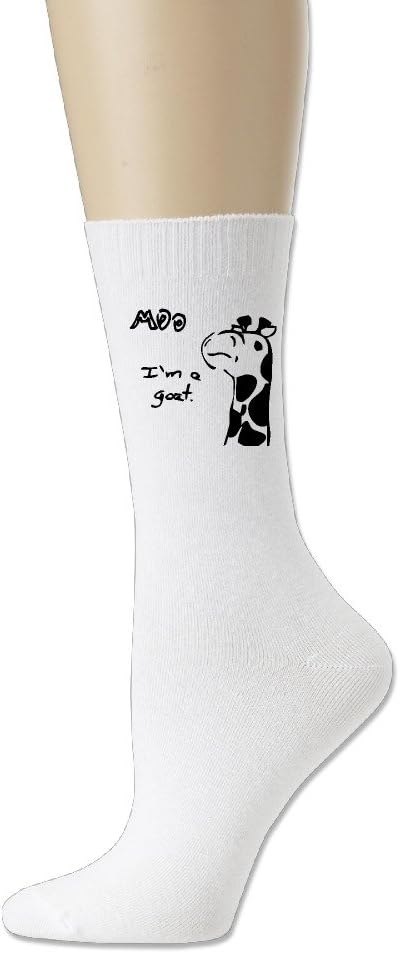 Moo I'm A Goat Giraffe Ayg Field Comfort Blend Crew Socks