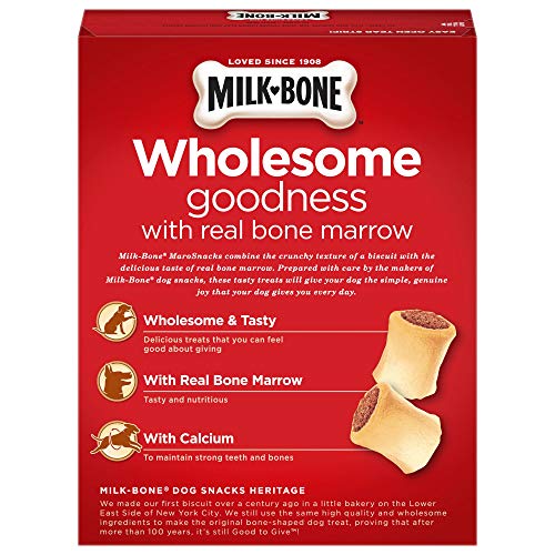 MilkBone MaroSnacks Dog Treats for Dogs of All Sizes, 30 Ounces (Pack of 6) Pricepulse
