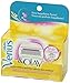 Gillette Venus & Olay Sugarberry Scent Women's Razor Blade Refills 3 Count