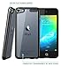 i-Blason Case Compatible with Apple iPod Touch 5/6th Generation, [Scratch Resistant] Clear [Halo Series] Hybrid Bumper Case Cover (Clear/Black)
