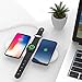 iPhone X Wireless Fast Charging Pad with Watch CONMDEX Airpower Qi Fast Wireless Charging Docking Station with iWatch 3 in1 Charger for iPhone X,iPhone 8Plus/Galaxy Note 8/S8,All Qi enabled Phone